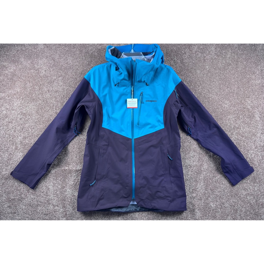 Patagonia Snowdrifter H2No Performance Shell Jacket RECCO Reflector Womens Large